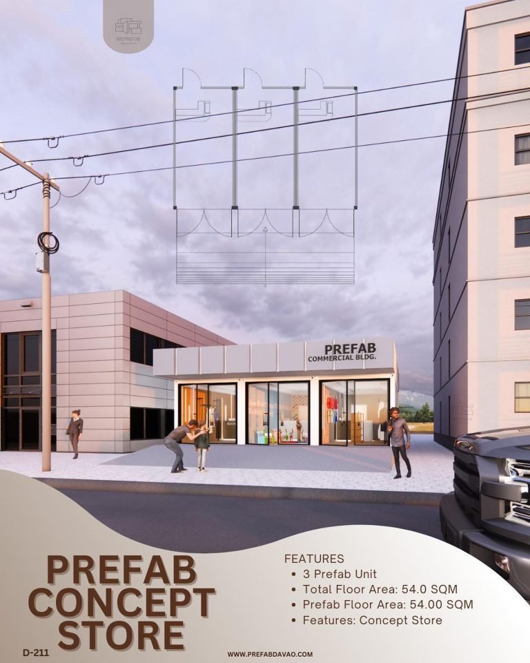 Prefab Shop Example PREFAB CONCEPT STORE - Prefab Davao