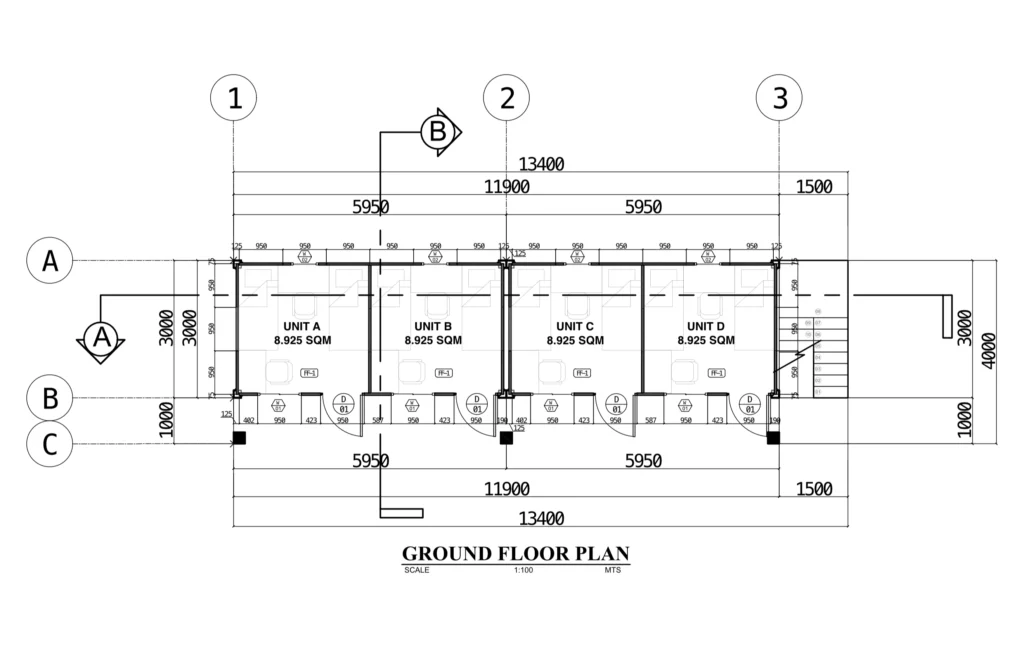 2 STOREY BOARDING HOUSE IN TAGBINA 2 Ground Floor Tagbina - Prefab Davao