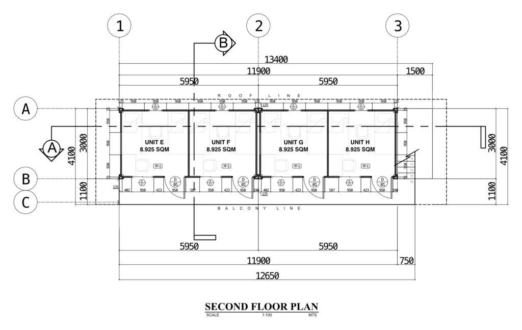 2 STOREY BOARDING HOUSE IN TAGBINA 3 Second Floor Tagbina - Prefab Davao